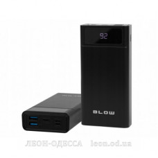 Батарея унiверсальна Blow 40000mAh, PD/20W, QC/3.0, inp:Micro-USB/USB-C, out:USB-A*2/USB-C, black (PB40AB)