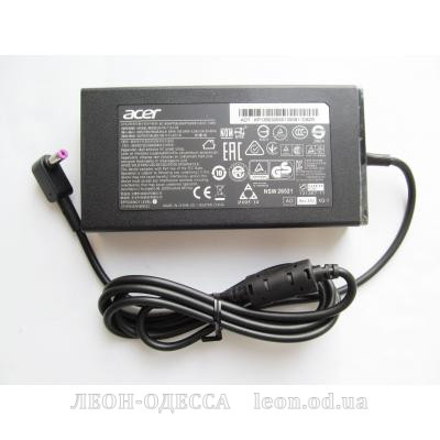 Блок живлення до ноутбуку Acer 135W 19V, 7.1A, роз*єм 5.5/1.7, Slim-корпус (PA-1131-05 / A40276)