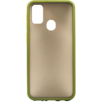 Чохол до моб. телефона Dengos Matt Samsung Galaxy M21, green (DG-TPU-MATT-41) (DG-TPU-MATT-41)