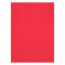 Обкладинка пластикова прозора А4 (50шт.), червона, 180мкм.