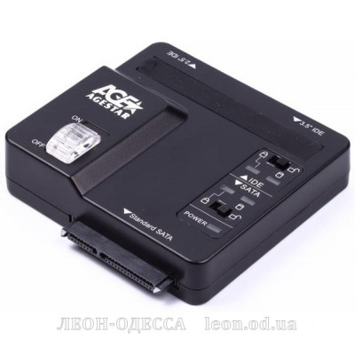 Док-станцiя AgeStar SATA, USB3.0 (3FBCP)