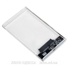 Карман внешний AgeStar 2.5*, USB 3.2, 9.5 mm / 7 mm HDD/SSD, Transparent (3UB2P4C (Transparent))