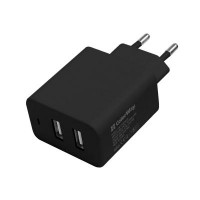 Зарядний пристрiй ColorWay 2USB AUTO_ID 4.8A (24W) black (CW-CHS016-BK)