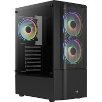 Корпус AeroCool Quantum Mesh-G-BK-v2 Black (ACCM-PV31033.11)