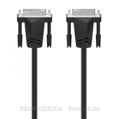 Кабель мультимедийный DVI to DVI 1.5m WQHD 1440p Black HAMA (00200706)