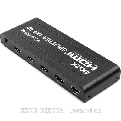 Разветвитель PowerPlant HDMI 1x4 V2.0 (CA912483)