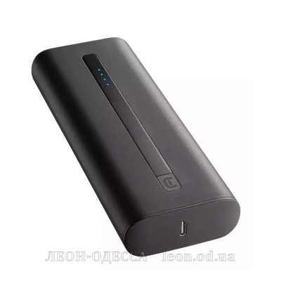 Батарея унiверсальна Cellularline THUNDER 20000 mAh, PD/20W, QC/20W, USB-C, USB-A (8018080423222)