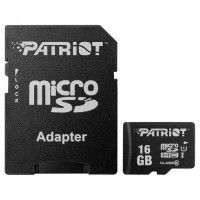Карта пам*ятi Patriot 16GB microSD class10 UHS-I (PSF16GMCSDHC10)