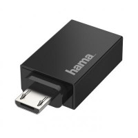 Дата кабель OTG USB 2.0 AF to Micro 5P Hama (00200307)