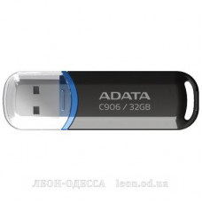 USB флеш накопичувач ADATA 32GB C906 Black USB 2.0 (AC906-32G-RBK)