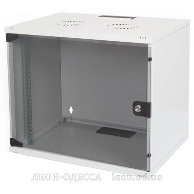 Шкаф настенный DIGITUS 7U 19* 540x400, стекляные двери, 60kg max (DN-1907U-S-1)