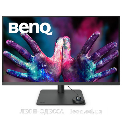 Монiтор BenQ PD2705U Dark Grey (9H.LKDLA.TBE)