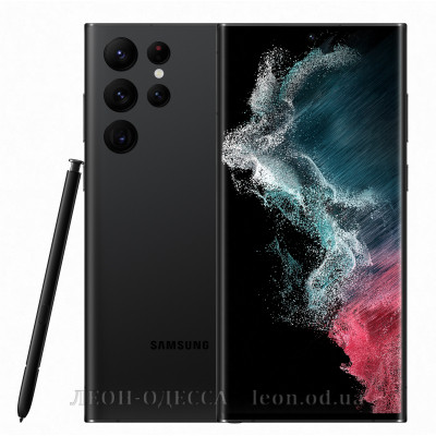 Мобiльний телефон Samsung SM-S908B/128 (Galaxy S22 Ultra 8/128Gb) Phantom Black (SM-S908BZKDSEK)