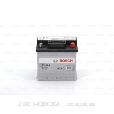 Акумулятор автомобiльний BOSCH 45А (0 092 S30 020)