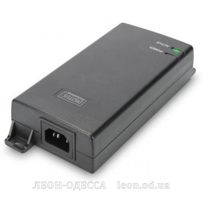 Адаптер PoE DIGITUS PoE Ultra 802.3at, 10/100/1000 Mbps, Output max. 48V, 60W (DN-95104)