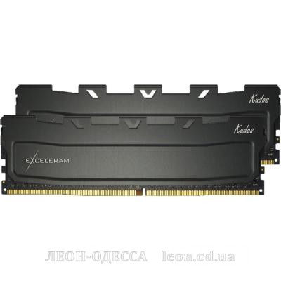 Модуль пам*ятi для комп*ютера DDR4 32GB (2x16GB) 3600 MHz Black Kudos eXceleram (EKBLACK4323618CD)