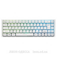 Клавiатура 2E GAMING KG350 RGB 68key USB White (2E-KG350UWT)