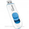 USB флеш накопичувач ADATA 64GB C008 White+Blue USB 2.0 (AC008-64G-RWE)