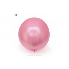 Шар Bubbles &quot;Metallic&quot; 18` - розовый