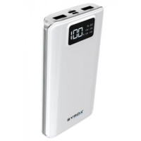 Батарея унiверсальна Syrox PB107 20000mAh, USB*2, Micro USB, Type C, white (PB107_white)