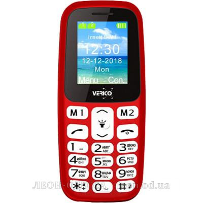 Мобiльний телефон Verico Classic A183 Red (4713095608261)