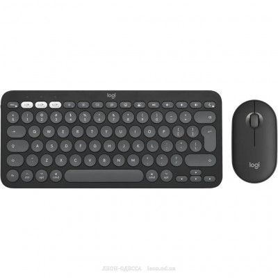 Комплект Logitech Pebble 2 for Mac Wireless UA Graphite (920-012244)