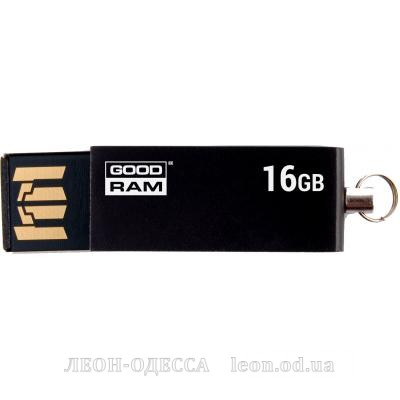 USB флеш накопичувач GOODRAM 16GB Cube Black USB 2.0 (UCU2-0160K0R11)