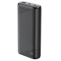 Батарея унiверсальна XO 20000mAh, PD/20W, QC/18W, Type-C & USB-A, black (PR150)