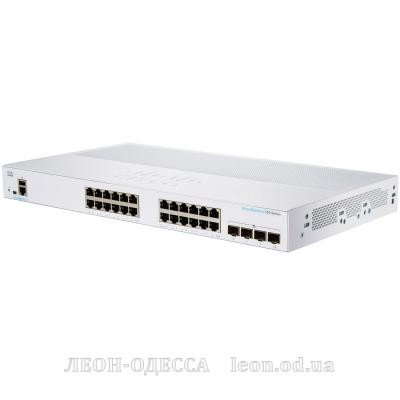 Коммутатор сетевой Cisco CBS350-24T-4X-EU