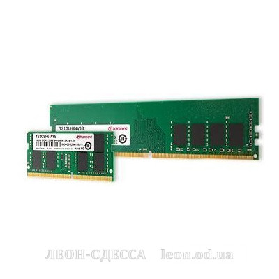 Модуль пам*ятi для ноутбука SoDIMM DDR4 4GB 3200 MHz Transcend (JM3200HSH-4G)