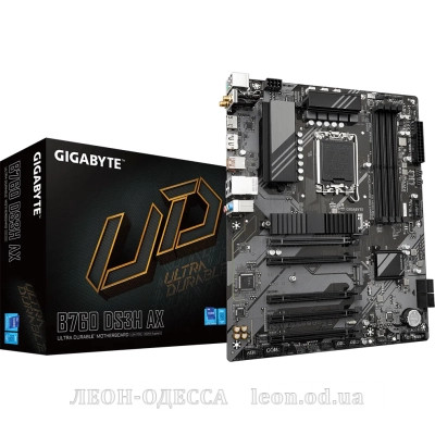 Материнская плата GIGABYTE B760 DS3H AX