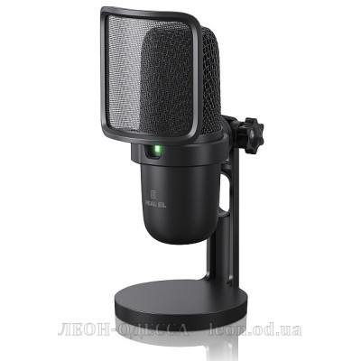 Мiкрофон REAL-EL MC-700 Black