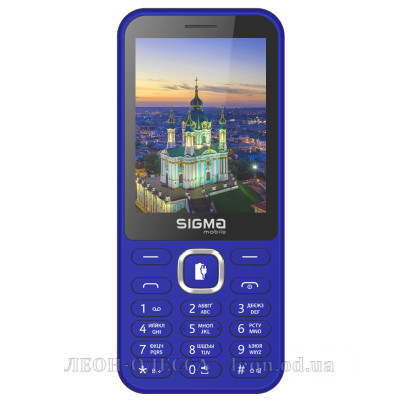 Мобильный телефон Sigma X-style 31 Power Type-C Blue (4827798855027)