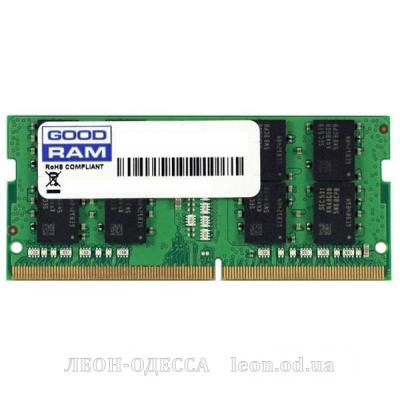 Модуль пам*ятi для ноутбука SoDIMM DDR4 4GB 2666 MHz GOODRAM (GR2666S464L19S/4G)