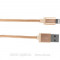 Дата кабель USB 2.0 AM to Lightning 1.0m MFI Golden Canyon (CNS-MFIC3GO)