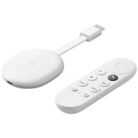 Медiаплеєр Google Chromecast 4K with Google TV (Snow) (GA01919-US)