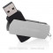 USB флеш накопитель eXceleram 64GB P2 Series Silver/Black USB 2.0 (EXP2U2SIB64)