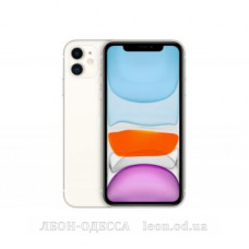 Мобiльний телефон Apple iPhone 11 64Gb White (MHDC3)