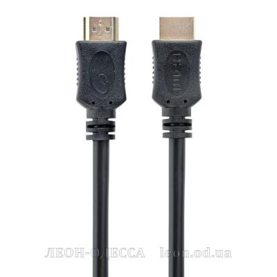Кабель мультимедiйний HDMI to HDMI 0.5m V.1.4 Cablexpert (CC-HDMI4L-0.5M)