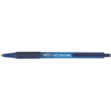 
											Ручка кулькова "Soft Clic Grip". синій											
											