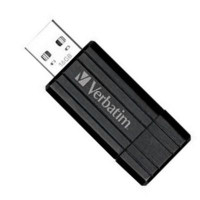 USB флеш накопичувач 32Gb Store*n*Go PinStripe black Verbatim (49064)