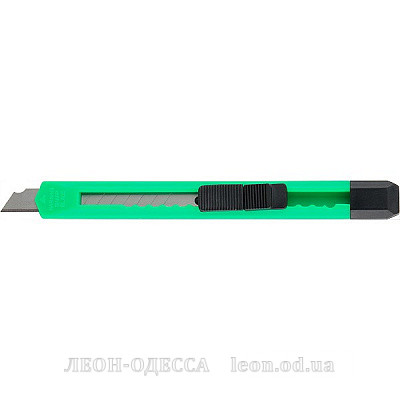 
											Нож канцелярский  9мм Delta, зеленый											
											