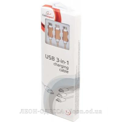 Дата кабель USB 2.0 AM to Micro 5P 1.8m угловой Cablexpert (CC-USB2-AM31-1M-G)