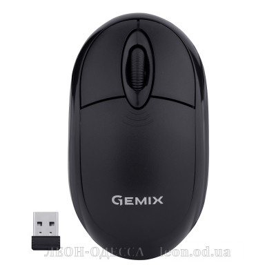 Мышка Gemix GM185 Wireless Black (GM185Bk)