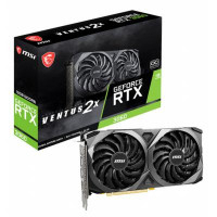 Вiдеокарта MSI GeForce RTX3060 12Gb VENTUS 2X OC LHR (RTX 3060 VENTUS 2X 12G OC LHR)