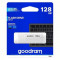 USB флеш накопичувач GOODRAM 128GB UME2 White USB 2.0 (UME2-1280W0R11)