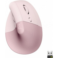 Мишка Logitech Lift Vertical Ergonomic Wireless/Bluetooth Rose (910-006478)