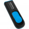 USB флеш накопичувач ADATA 512GB AUV 128 Black/Blue USB 3.2 (AUV128-512G-RBE)