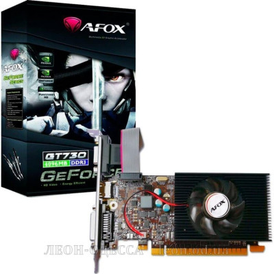 Вiдеокарта GeForce GT730 4Gb Afox (AF730-4096D3L6)