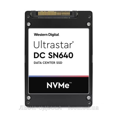 Накопичувач SSD U.2 2.5* 1.92TB WD (WUS4BB019D7P3E / 0TS1850)